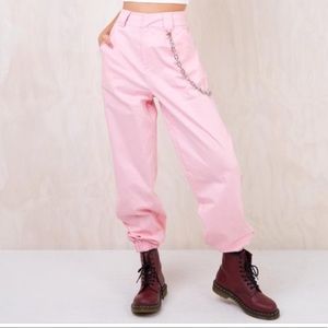 I AM GIA COBAIN PANT PINK